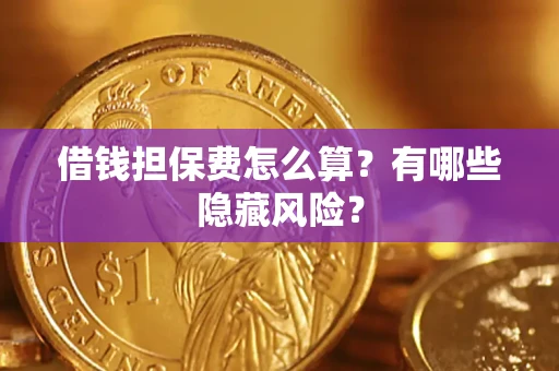 北京借钱担保费怎么算？有哪些隐藏风险？