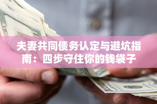 北京夫妻共同债务认定与避坑指南：四步守住你的钱袋子