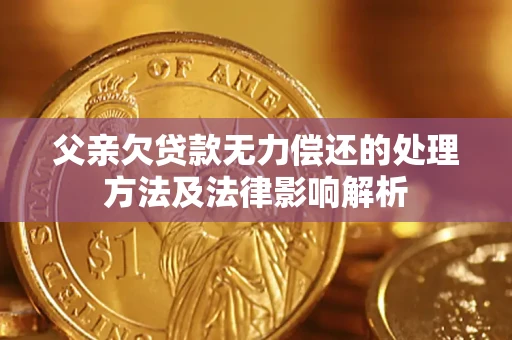 北京父亲欠贷款无力偿还的处理方法及法律影响解析